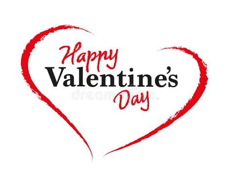 Celebración Del 14 De Febrero Feliz Día De San Valentín Stock De