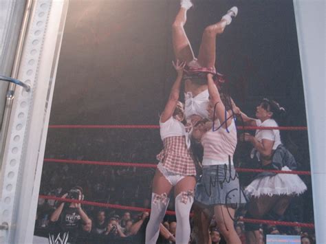 Stacy Keibler My Wrestling Autograph Collection