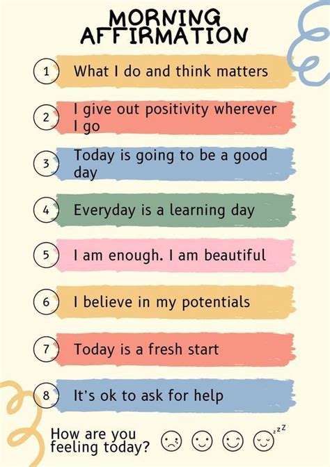 Powerful Morning Affirmations For A Good Day Positive