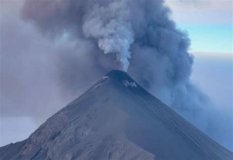 En imágenes así se vivió la erupción del Volcán de Fuego desde la cima