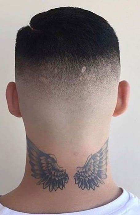 Wings On Neck Tattoo Meaning 70 Coolest Neck Tattoos For Men