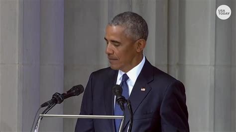 Barack Obamas Full Eulogy At Memorial Service For Senator John S Mccain
