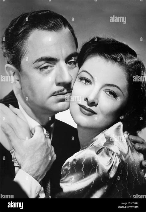 William Powell And Myrna Loy In Double Wedding 1937 Stock Photo Alamy