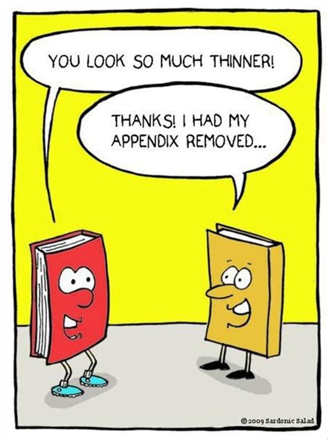 Some Bookish Humor 8 One Liner Jokes Book Humor Funny Puns
