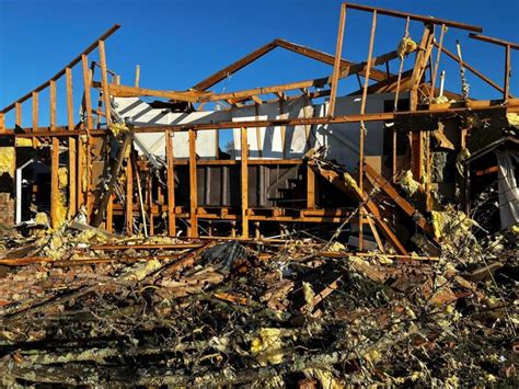 After Destructive Se Okla Tornadoes Oklahoma Baptist Disaster Relief