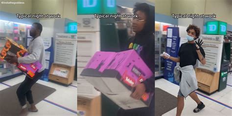 Security Workers Viral Tiktok Video Shows People Stealing From Rite Aid