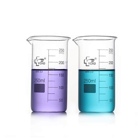 China High Temperature Resistance Boro 3 3 Glass Beaker With Graduation And Spout Manufacture