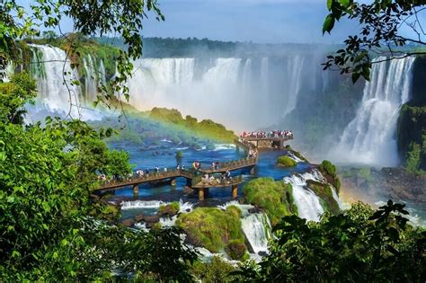Iguazú Falls Sind Das Die Größten Wasserfälle Der Welt
