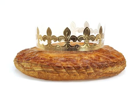 Galette Des Rois French King Cake Celebrating Epiphany Stock Image