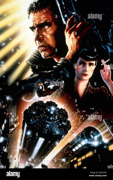 Blade Runner 1982 Blade Runner Movie Poster Stock Photo Alamy