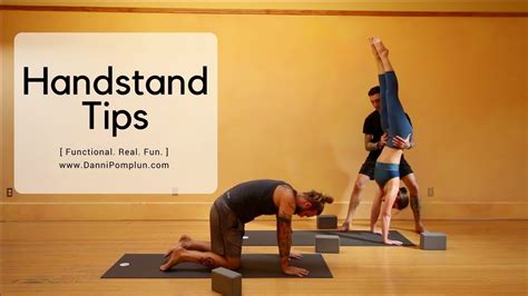 Handstand Tips Yoga Youtube