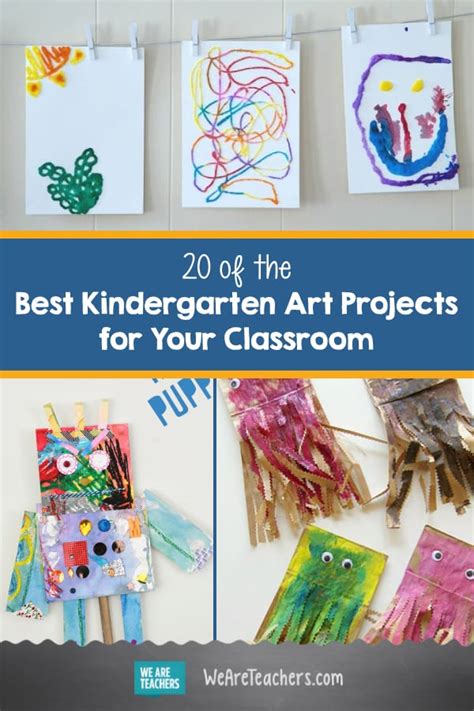 50 Kindergarten Art Projects To Spark Their Creativity Kindergarten