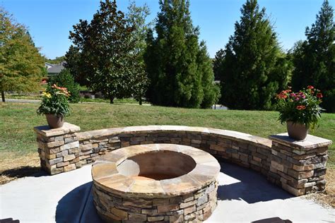 Charlotte Screen Porch And Patio With Stone Fire Pit