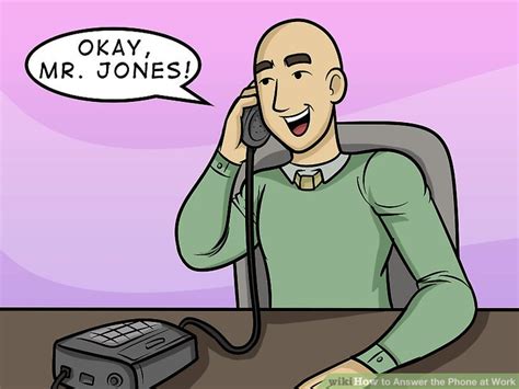 How To Answer The Phone At Work 10 Steps With Pictures