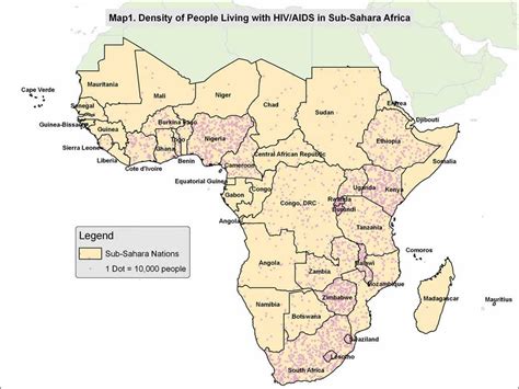 Sub Saharan Africa Map Map Of Africa