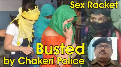 kanpur sex racket busted by chakeri police youtube