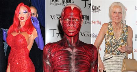 Heidi Klum Halloween Costumes Over The Years Ahead Of 2019 Look Metro