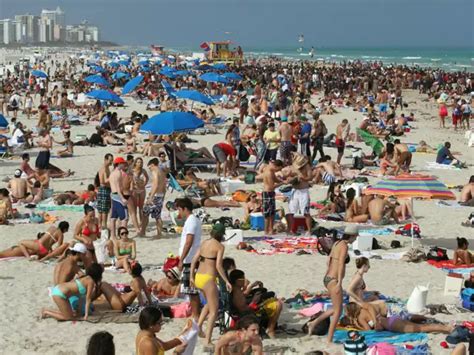 The Party Is Over Officials In Miami The Unofficial Spring Break Capital Of The Us Are