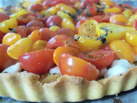 Heirloom Tomato And Goat Cheese Tart Girl And Her Kitchen