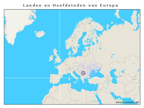 Topomania Europa Landen En Hoofdsteden - Topografie Landen en Hoofdsteden van Europa | www.topomania.net