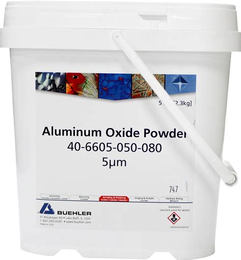 Aluminum Oxide Powder 5µm 5lb Nci Micro