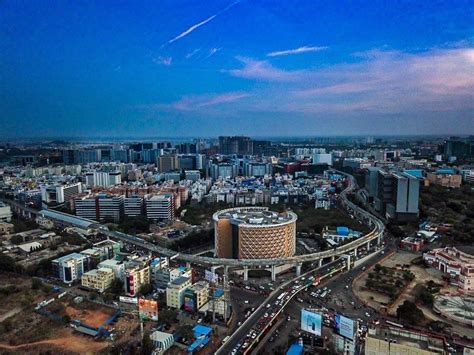Hi Tech City Hyderabad India 🇮🇳 Hyderabad City Paris Skyline