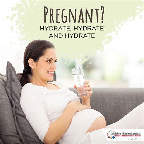 Pregnant Stay Hydrated Health Tips From Kokilaben Hospital