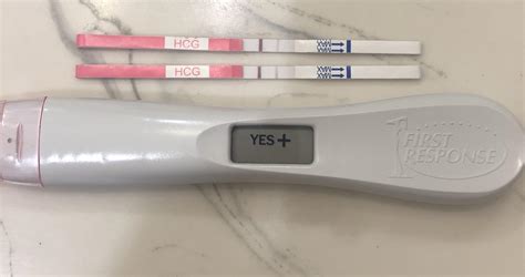 Cd29 13dpo Fr Digital Pregnancy Test Taken In Late Afternoon Last Cycle Before Being Referred