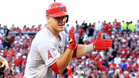 Mike Trout Of Los Angeles Angels Out Again Versus Houston Astros Espn