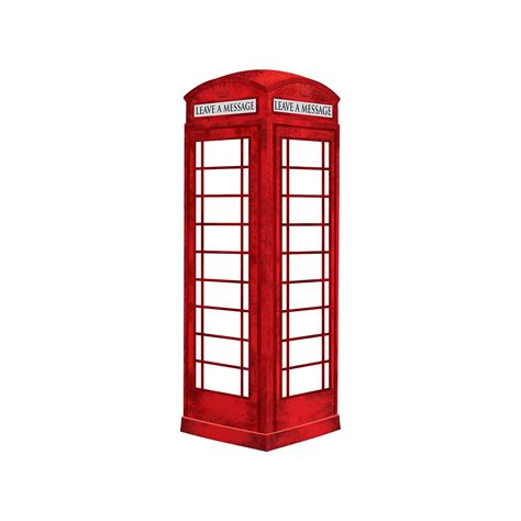 Red Telephone Box Png Transparent Image Download Size 2000x2000px
