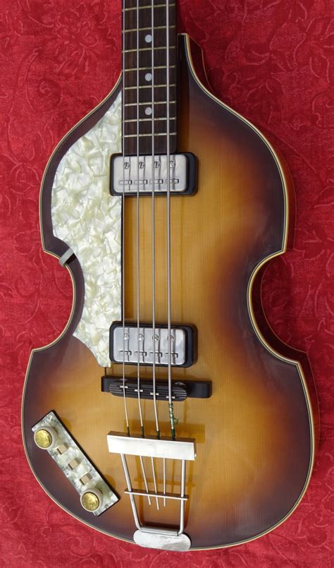 Hofner Violin Bass Lefty V62 5001 2013 Sunburst Bass For Sale Hendrix