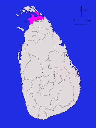 Mapa La Guerra Civil De Sri Lanka 1983 2009 The Civil War In Sri