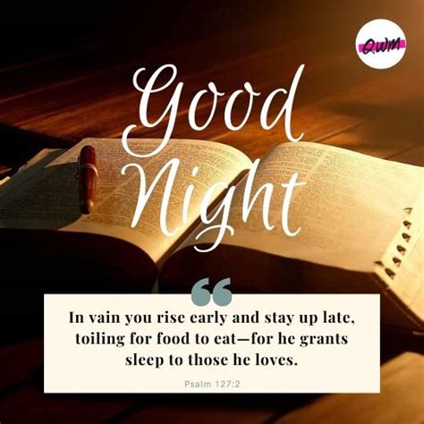 Inspirational Good Night Quotes Good Night Bible Verse Quotes