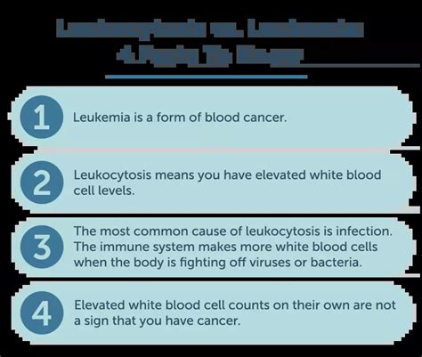 Leukocytosis Vs Leukemia Understanding High White Blood Cell Counts