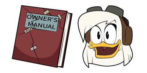 Ducktales Della Duck And Owners Manual Cursor Custom Cursor