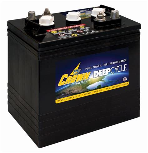 Crown Cr 235 6v 235ah Deep Cycle Battery Battery Guys