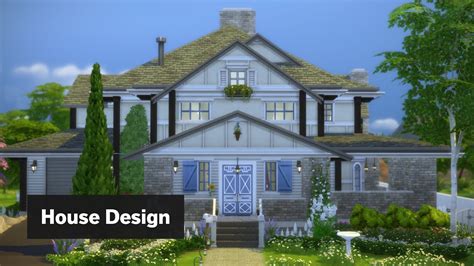 Craftsman House • The Sims 4 House Design Youtube