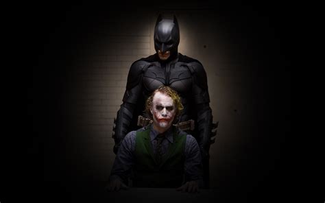 Wallpaper Batman Joker Dark The Dark Knight Free Images At