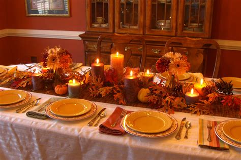 Check spelling or type a new query. Fall table with candles | Fall Candlelight Decorating ...