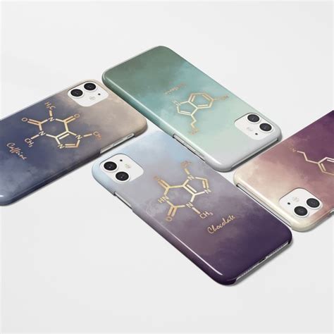 Molecule Phone Case In 2020 Unique Items Products Abstract Art