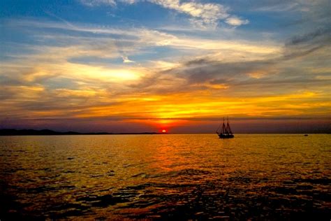 Beautiful Sunsets In Zadar