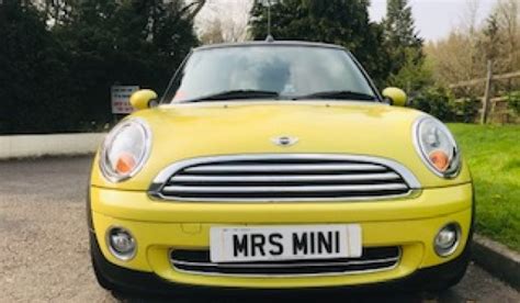 Sharron And Nigel Chose This 2009 59 Mini Cooper Convertible In