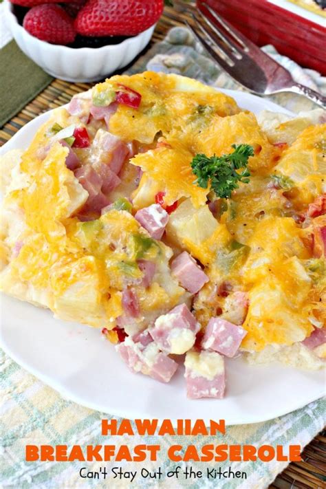 Hawaiian Breakfast Casserole Cant Stay Out Of The Kitchen