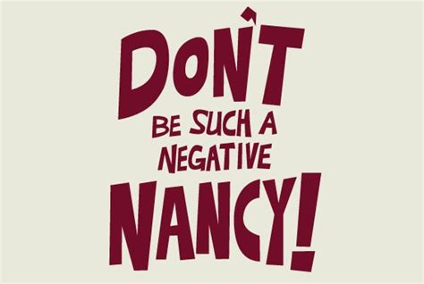 Negative Nancy The Online Writing Community