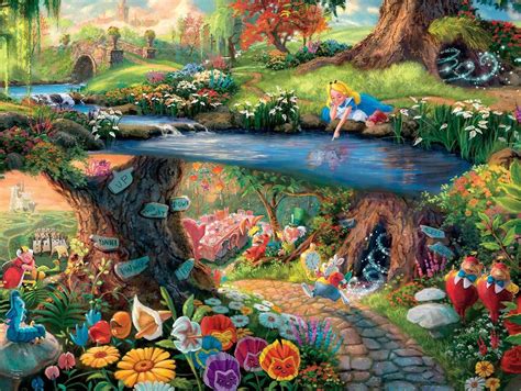 Check spelling or type a new query. Thomas Kinkade Disney Princess: Alice in Wonderland ...