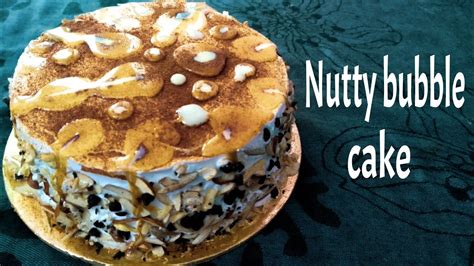 Cake without oven in malayalam : NUTTY BUBBLE CAKE || Nutty bubble cake without oven in ...