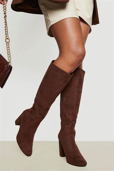 High Heeled Brown Boots Echoclinicsnhsuk