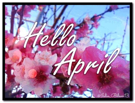This is a collection of 21 april quotes and sayings. Hello april sayings