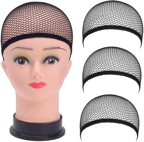 Amazon Com Iulove 3 Pack Close End Fishnet Wig Caps Thicker And