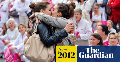 François Hollande Under Fire As Gay Marriage Bill Divides France Equal Marriage The Guardian